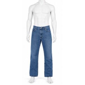 Eddie Bauer Mens Jeans 40x34 Blue Denim Original Straight Leg Medium Wash